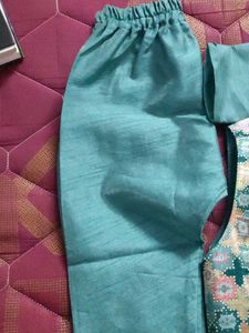 Teal Kurta