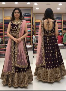 Gorgeous Engagement Lehenga Choli With Dupatta