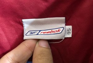 Vintage Red Long Reebok Jacket