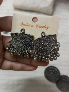 Boho Silver Earrings