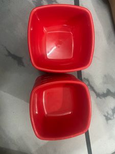 New Red Colour  Small Bowl 30  Pices Only @rs 300