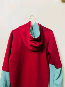 Unique Color Block Hoodie