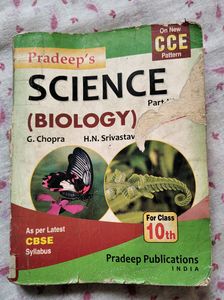 Pradeeps Biology Book For Class 10th