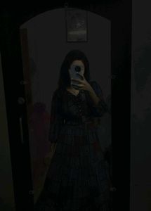 Ethnic Blue Printed Kurta