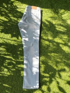 Light Wash Icy Blue Slim Fit Jeans