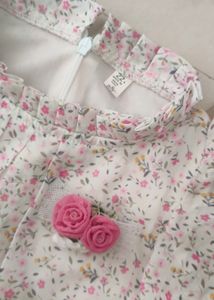 Baby Girl Crop Top With Skirt