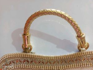 Golden Wedding Bag