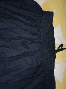 Elegant Black Ethnic Skirt