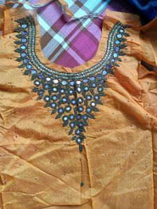 Elegant Embroidered Kurta material