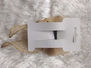 Sparkling Gold Hair Bow