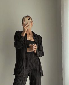 Pleated Relaxed Co Ord Suit