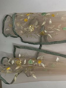 Floral Pink Gota Patti Dupatta + Pasley Dupata