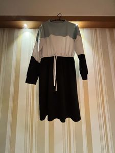 Three Colour Layered Dress