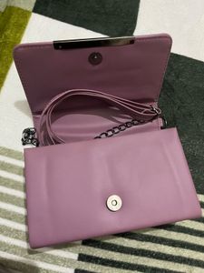 Lilac Crossbody Bag