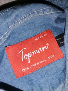 Unisex Blue Denim shirt