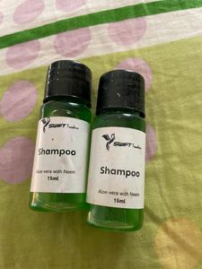 Combo Of 2 Mini Shampoo Bottles