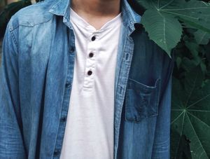 Vintage Look Denim Shirt