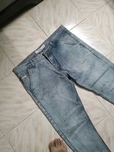 Stylish Grey Denim Jeans