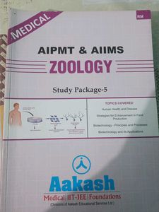 Zoology Books For Medical Preparation