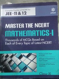 Master NCERT Mathematics-I Class XI JEE 11&12