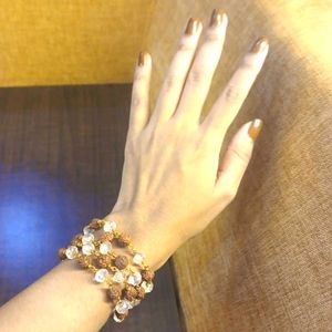 🔱 Rudraksha &amp; Crystal Bead Jewelry
