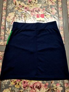 Color Block Mini Skirt