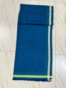 Elegant Blue LV Shawl