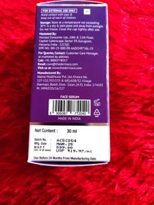 The Derma Co 5% Niacinamide Daily Face Serum with