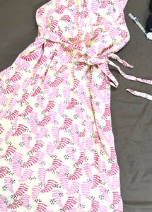 Patterned Shirt Dress 32-34