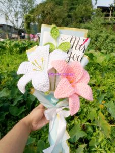 Crochet  lilyyFlower Bouquet❄️✨