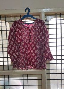 Beautiful Peplam Top Totally New.