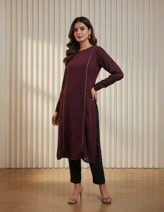 Elegant Maroon Kurta