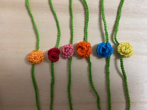 Simple crochet Rakhi