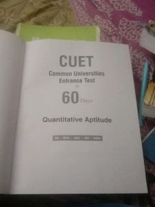 Cuet Maths
