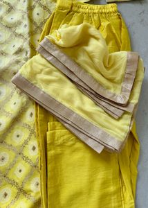 Unused Banarasi Ombre Suit