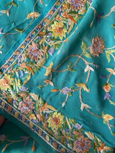 pure goergette parsi gara saree
