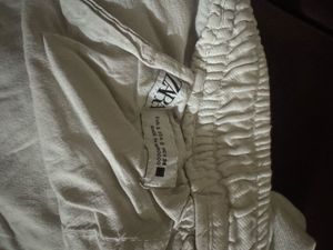Zara linen shorts