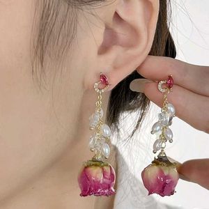 Rose Flower Earrings