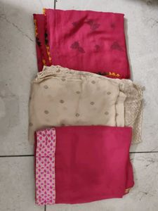 Combo Of three used Shawls