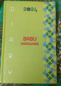 Diary 2024 - Babu Hardware