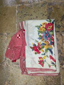 Floral Print Saree