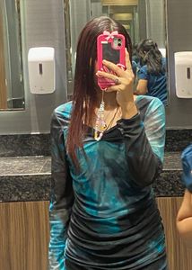 Tie-Dye Bodycon Dress