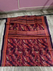 Cotton Digital Print Saree