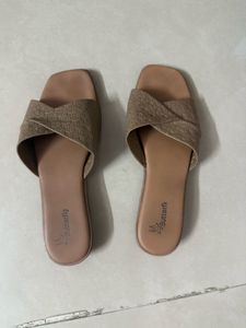 Butterfly Beige Sandals