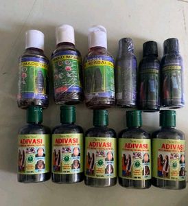 Herbal Hair Oils Pack Of 11