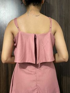 Pink Flare Dress