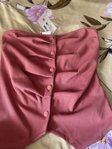 Tube Top - PEACH- L Size