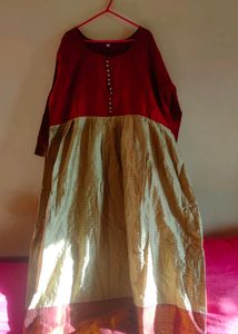 Beautiful Plus Size Anarkali Kurti