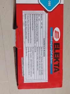 ELEKTA SANDWICH MAKER EST 30G