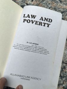 Law &amp; Poverty Book